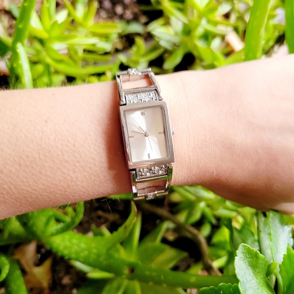 Classic Silver Rhinestone Next Watch - Picture 6 of 11